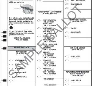 sample ballot sample ballot