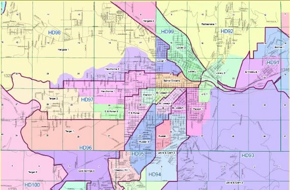 Missoula Voting Districts Missoula Voting Districts