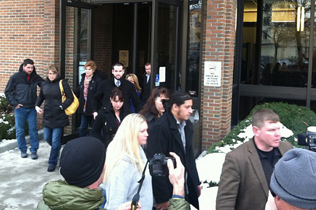 friends leaving jordan graham plea Friends of Cody Johnson leave the courthouse after Jordan Graham confesssion and plea deal